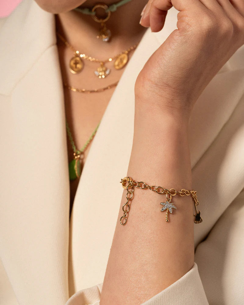 Bracciale donna Rue des Mille in Argento 925 Charm Bar CB-BR 02