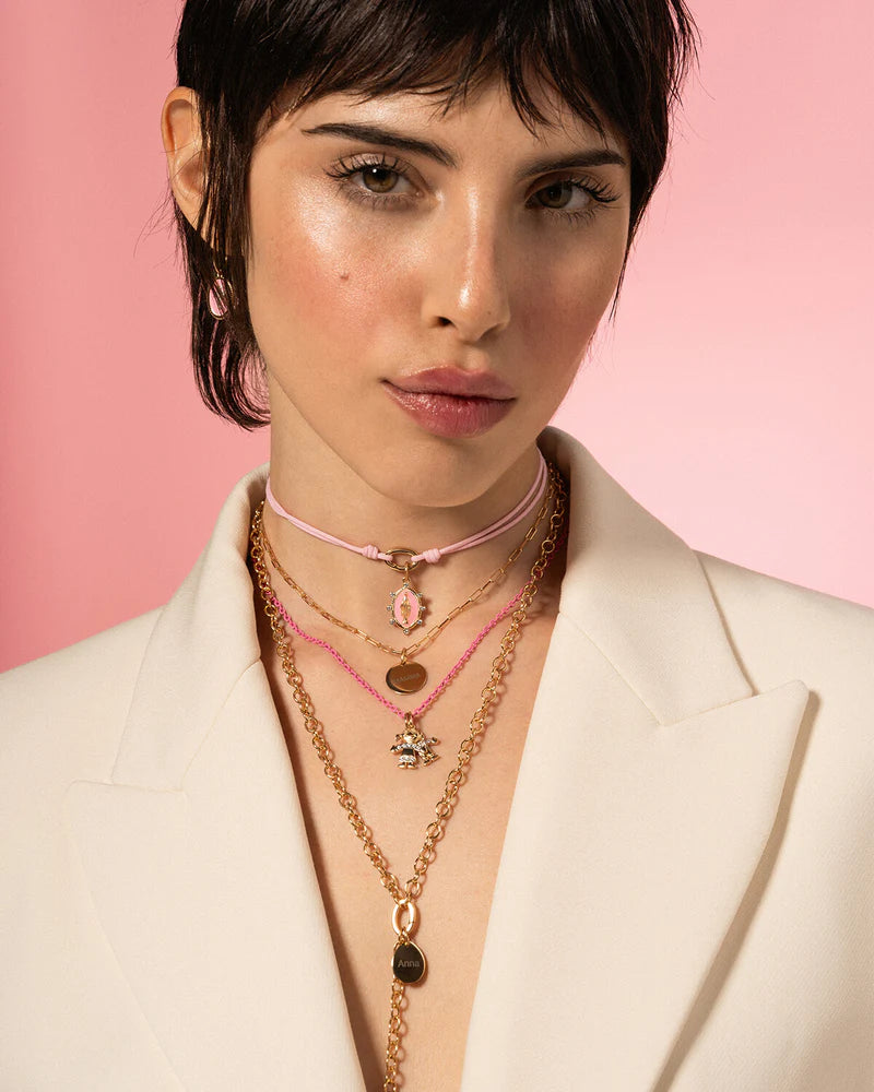 Collana donna Rue des Mille in Argento 925 Charm Bar CB-GR 05