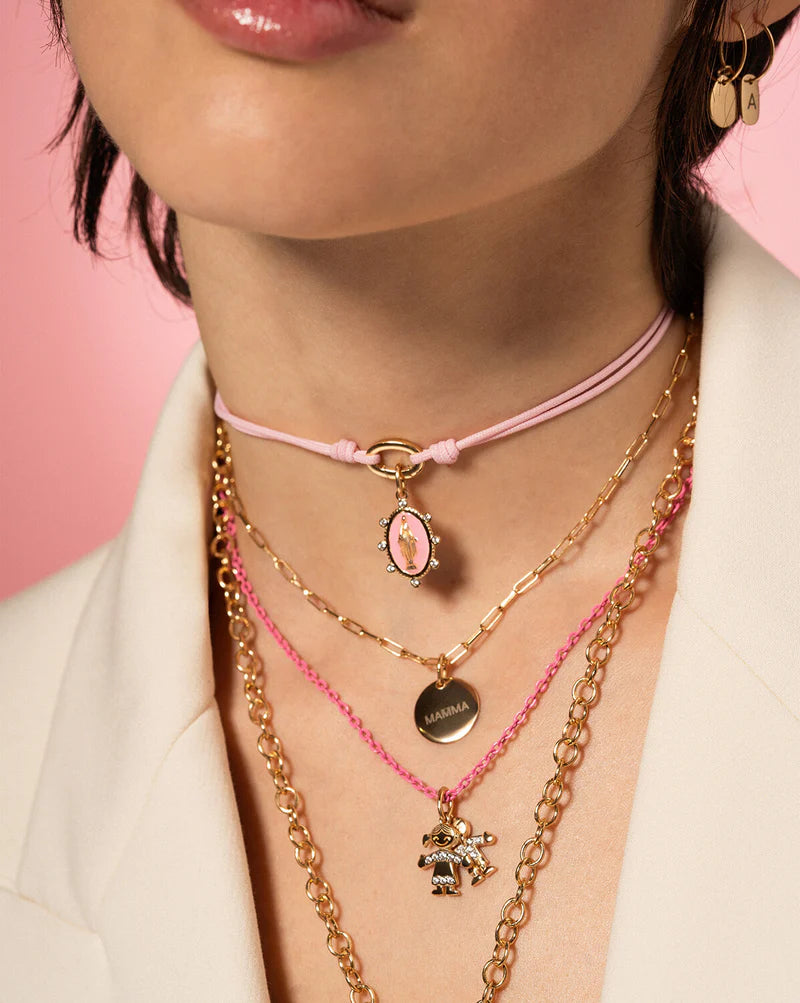 Collana donna Rue des Mille in Argento 925 Charm Bar CB-GR