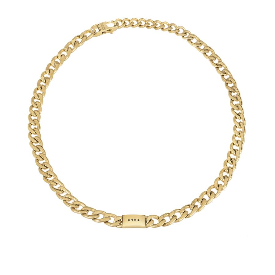 Collana uomo Breil LOGOMANIA - COLLANA IN ACCIAIO IP GOLD TJ3071