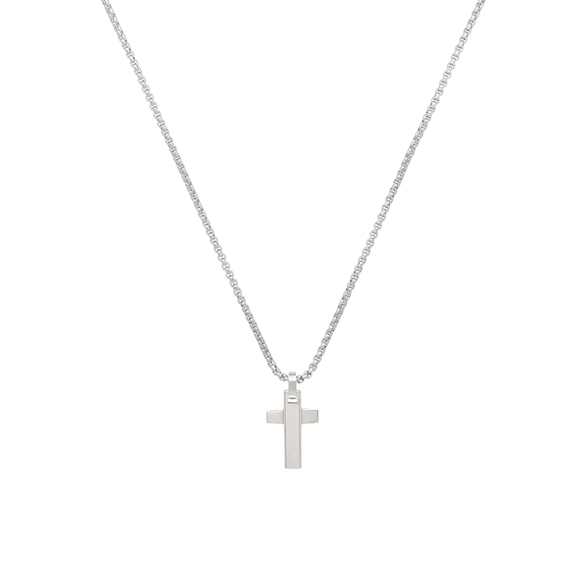Collana uomo Breil TAG AND CROSS TJ3228