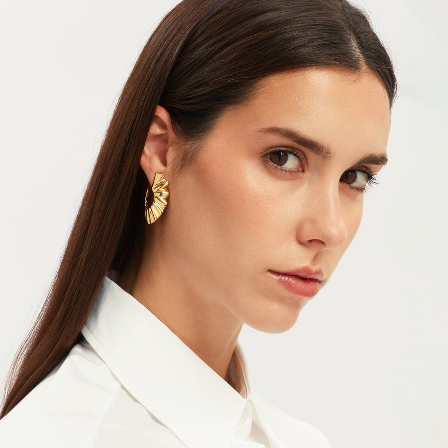 Orecchini donna Breil in acciaio Plissé TJ3794