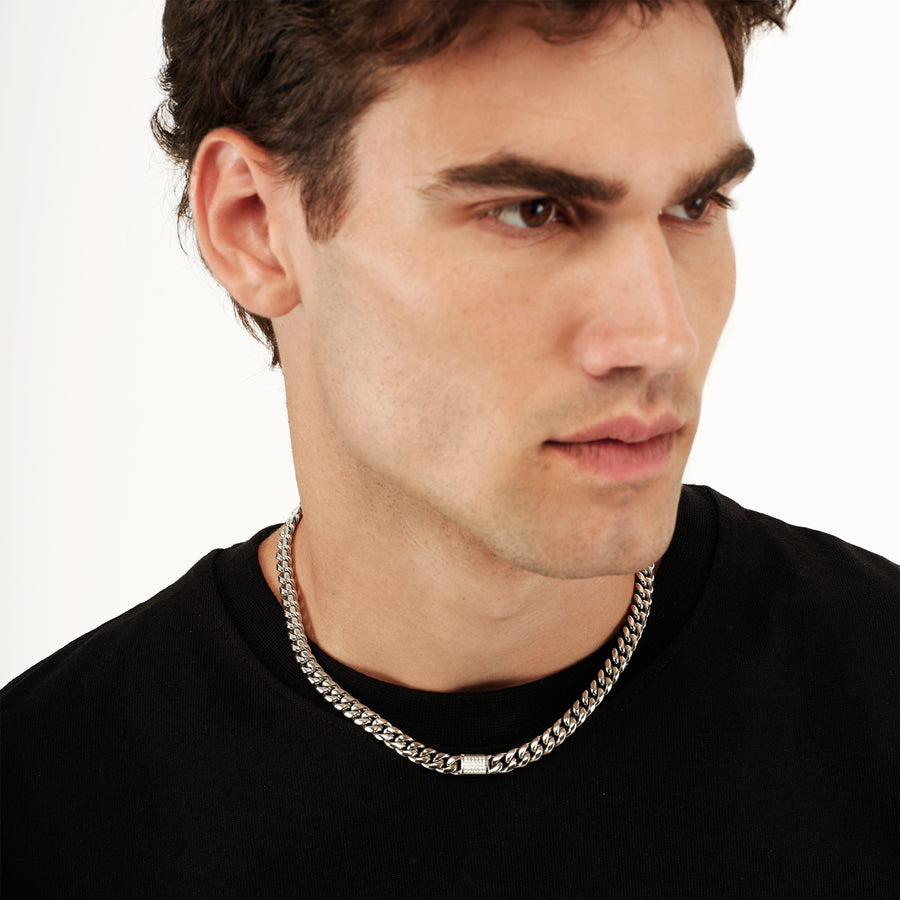 Collana uomo Breil in acciaio Stell & Spark TJ3977