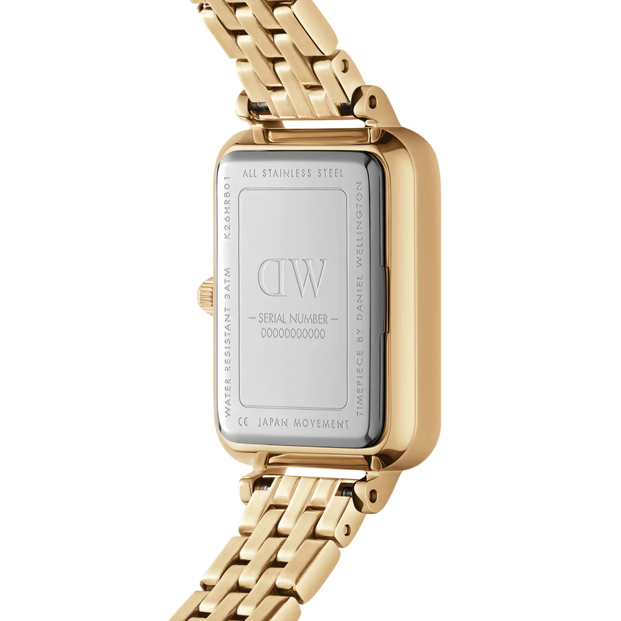 Orologio donna Daniel Wellington QUADRO ROMAN NUMERALS 5-LINK DW00100688