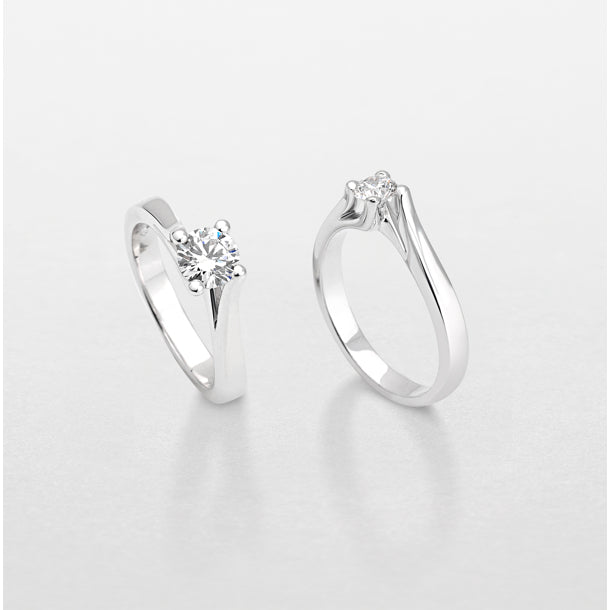 Anello donna Giorgio Visconti Solitario AB12437C