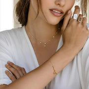 Bracciale donna Rue des Mille micro anelli - Cuore BR-002 1SOG CAT CUO