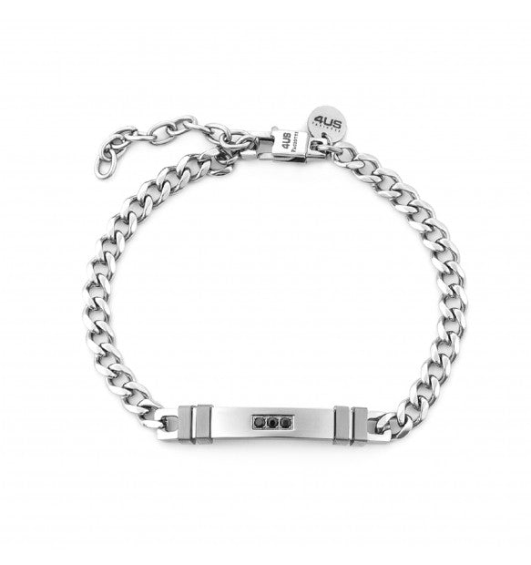 Bracciale uomo 4Us Cesare Paciotti in acciaio 4UBR7558