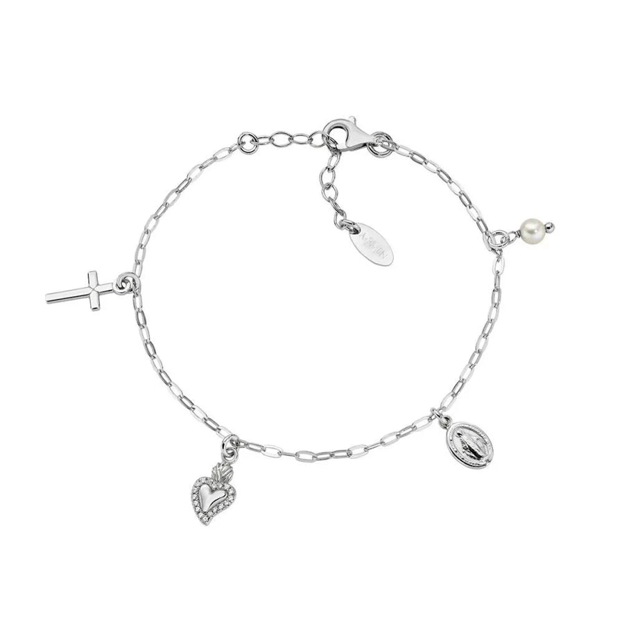 Bracciale donna Amen in Argento 925 Sacro BRMSCMBBZ1