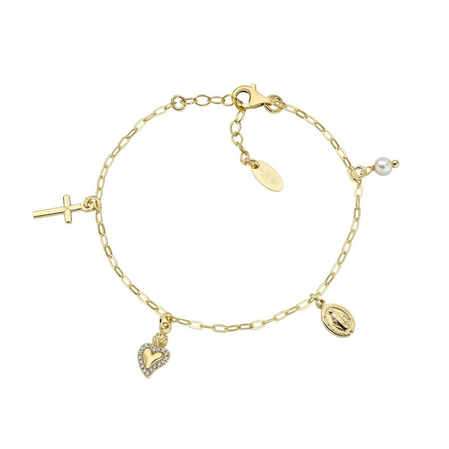 Bracciale donna Amen in Argento 925 Sacro BRMSCMGBZ1