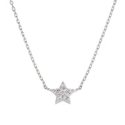 Collana donna Amen stella con zirconi CLSTBBZ
