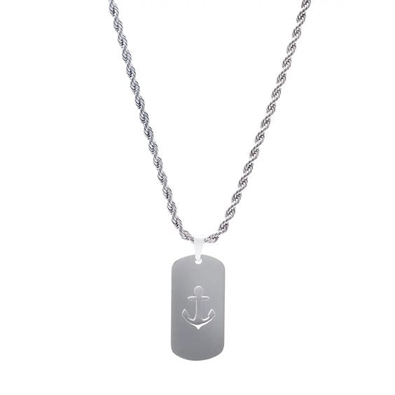 Collana unisex Emotion in acciaio 316L EMACCLTAANB