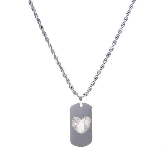 Collana unisex Emotion in acciaio 316L EMACCLTACUB