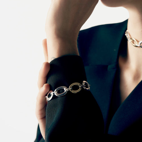 Bracciale donna Unoaerre bicolore Infinity 2254