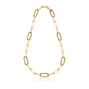 Collana donna Unoaerre con maglie di catena a palline 2165