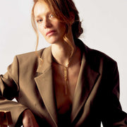 Collana donna Unoaerre groumette con frange 2237