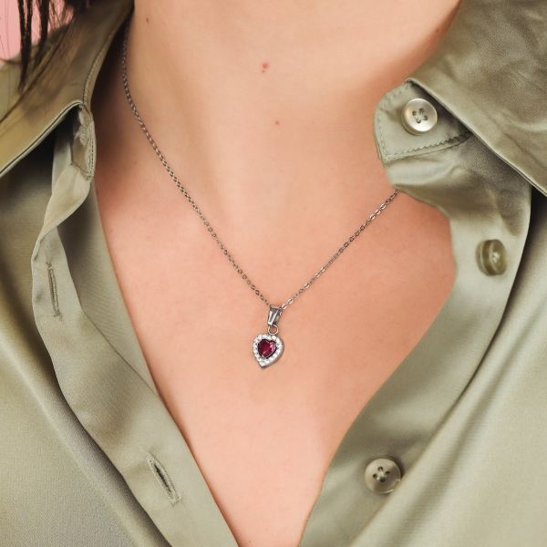 Collana donna Mya Boccadamo in acciaio LV_GR31