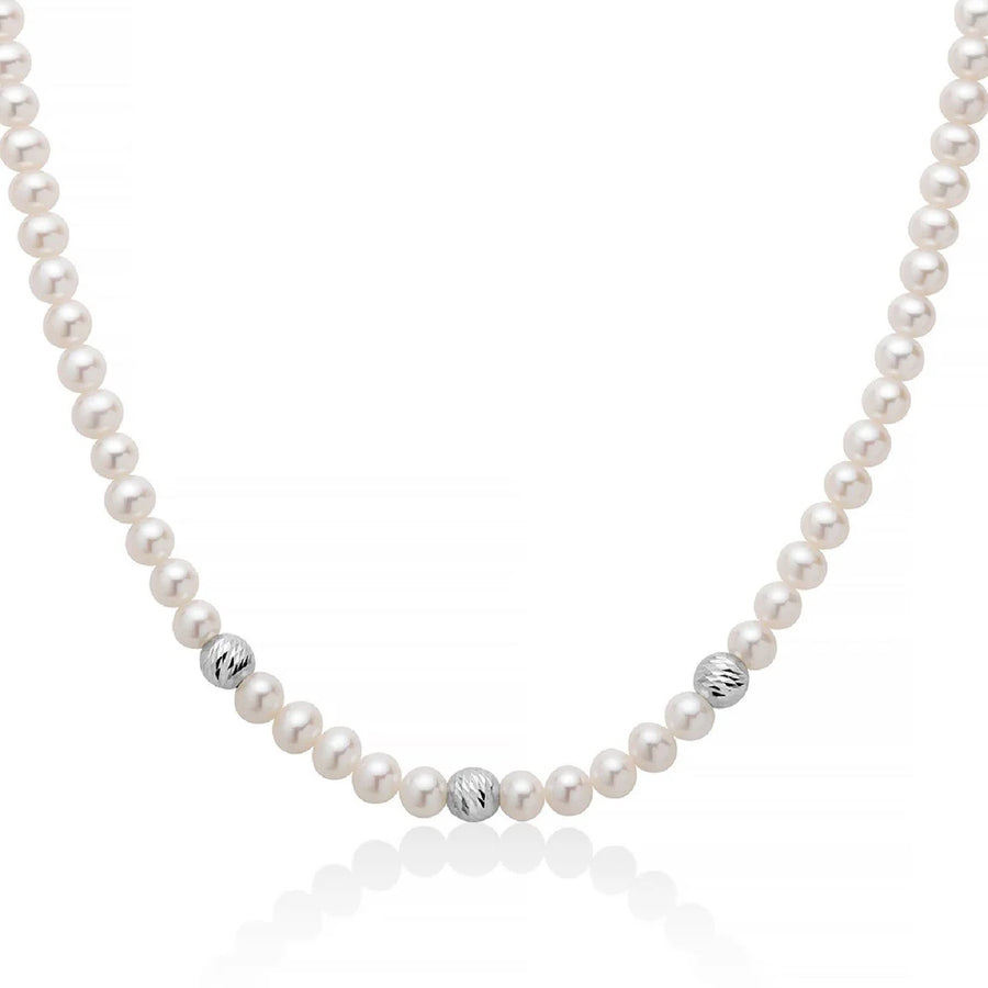 Collana donna Miluna in oro 9 Kt e Perle PCL6455BX