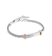 Bracciale uomo Boccadamo Man in acciaio ABR451