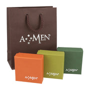 Bracciale Tennis Amen in argento 925 con zirconi neri BT1BN17