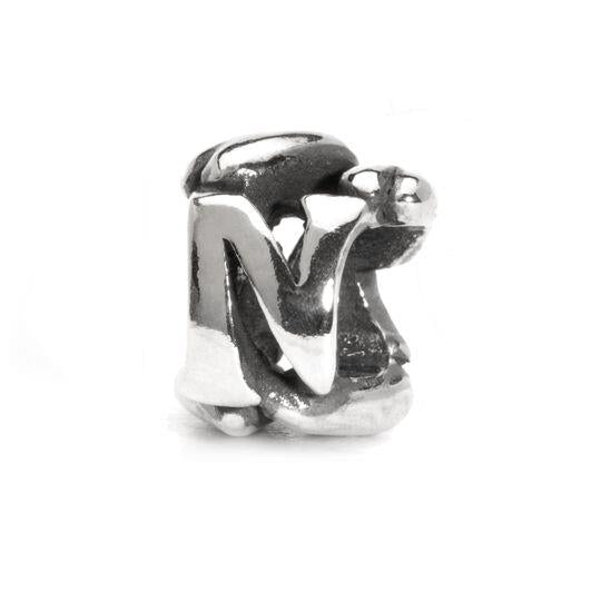 Trollbeads - Lettera N TAGBE-10073