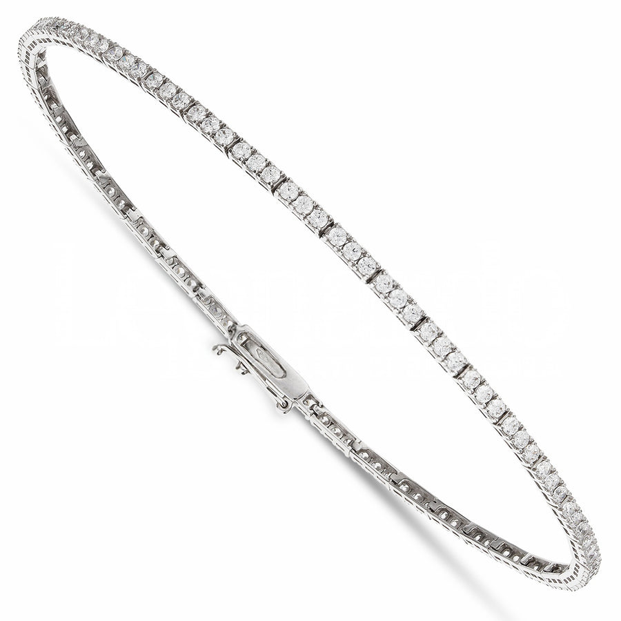 Bracciale donna in oro bianco 18 Kt Tennis 11143-750-430