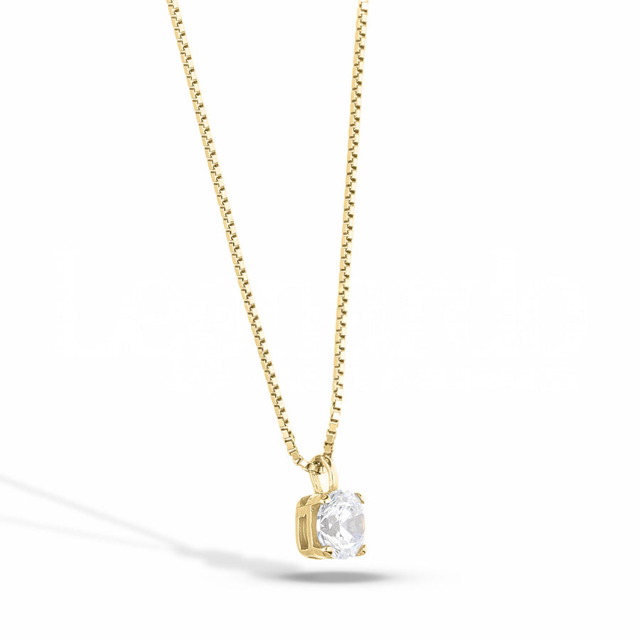 Collana donna in oro giallo 18 Kt punto luce 4 mm 10993-410-150