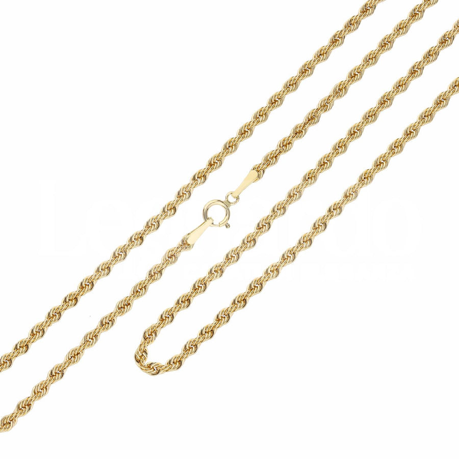 Collana uomo in oro giallo 18 Kt Funetta 50 cm 11180-550-230