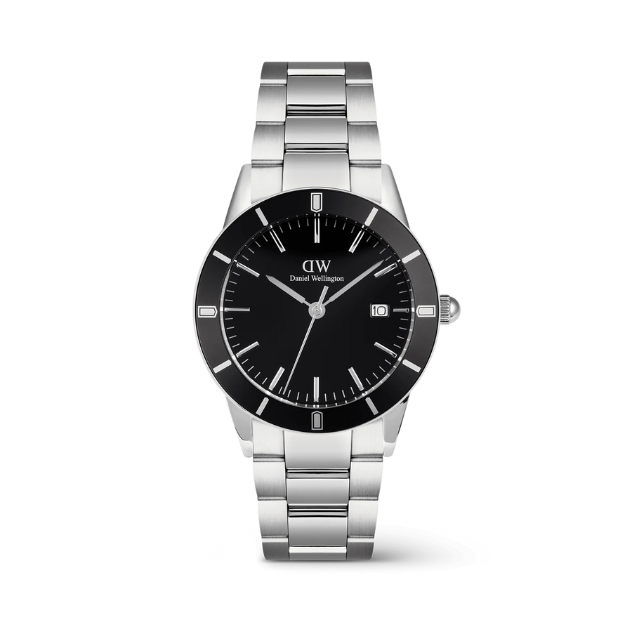 Orologio uomo Daniel Wellington Icon Paradigma Link Black Enamel DW00100822