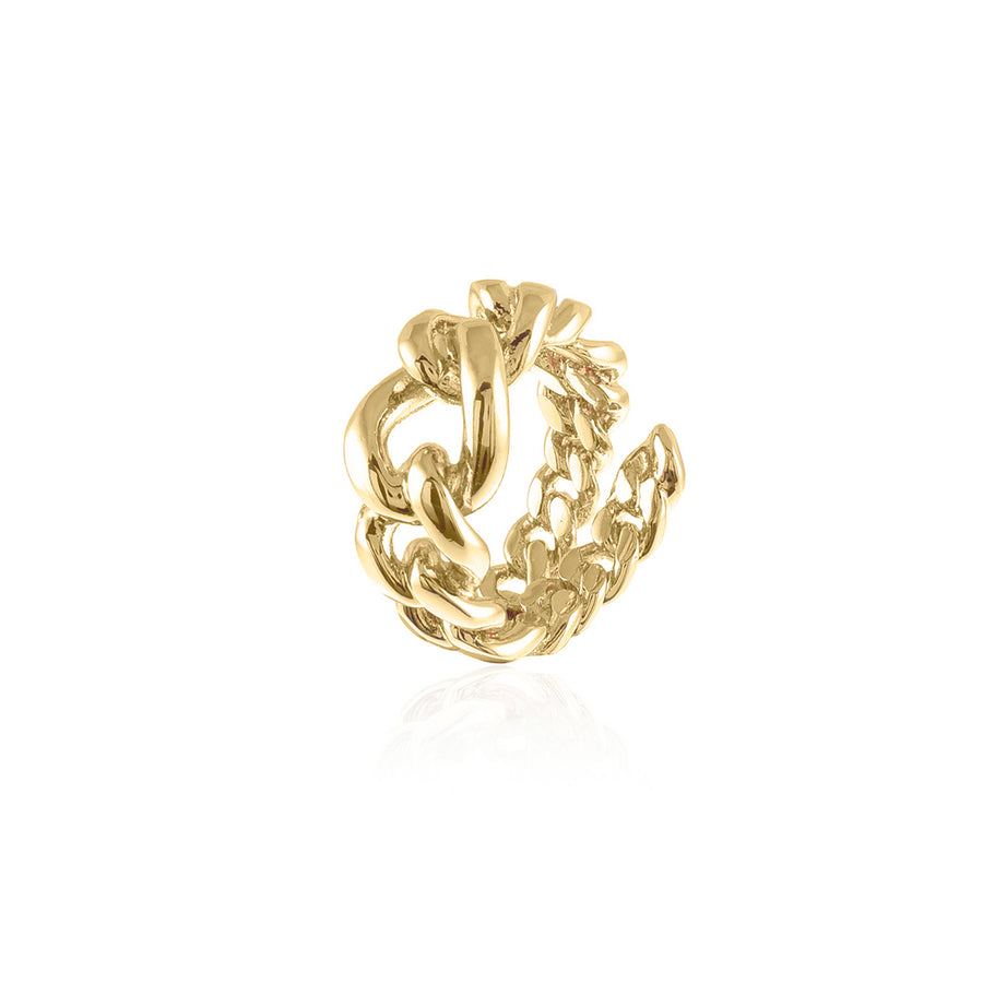 Anello donna Unoaerre in bronzo dorato 0960