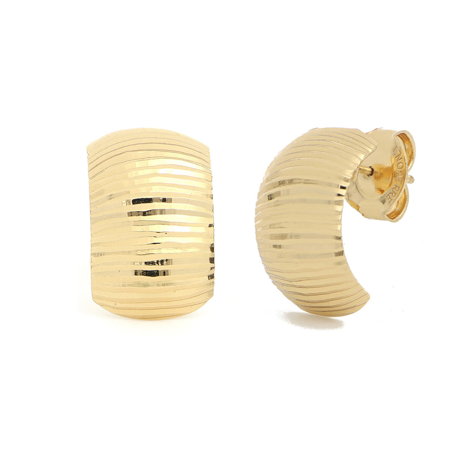 Orecchini donna Unoaerre in bronzo dorato 1920