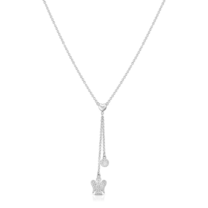 Collana donna Roberto Giannotti con angelo e paillettes GIA412