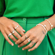 Anello donna Rue des Mille rigido zirconi - stella AN-GB M1 STE