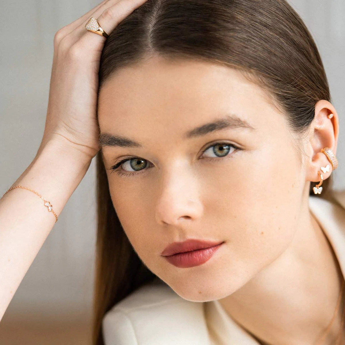 Bracciale donna Rue des Mille catena e farfalla Fly&Shine BRZ-011FARAU