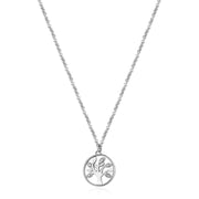 Collana donna Brosway in acciaio Chakra Albero della Vita BHKN093
