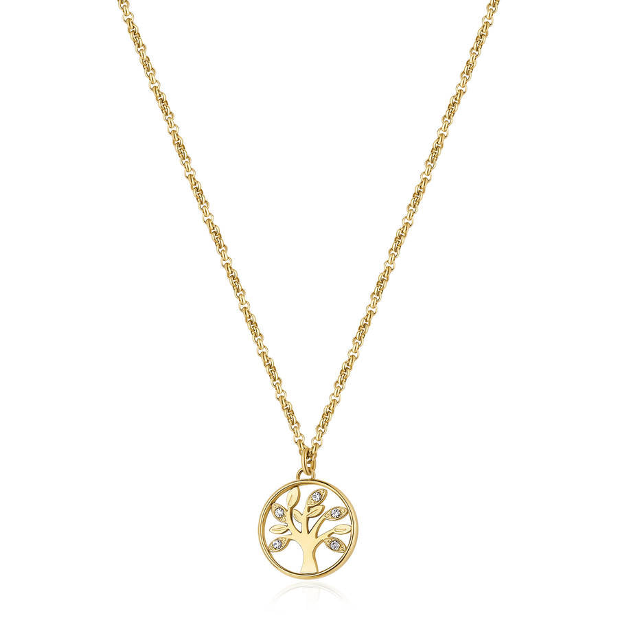 Collana donna Brosway in acciaio Chakra Albero della Vita BHKN094