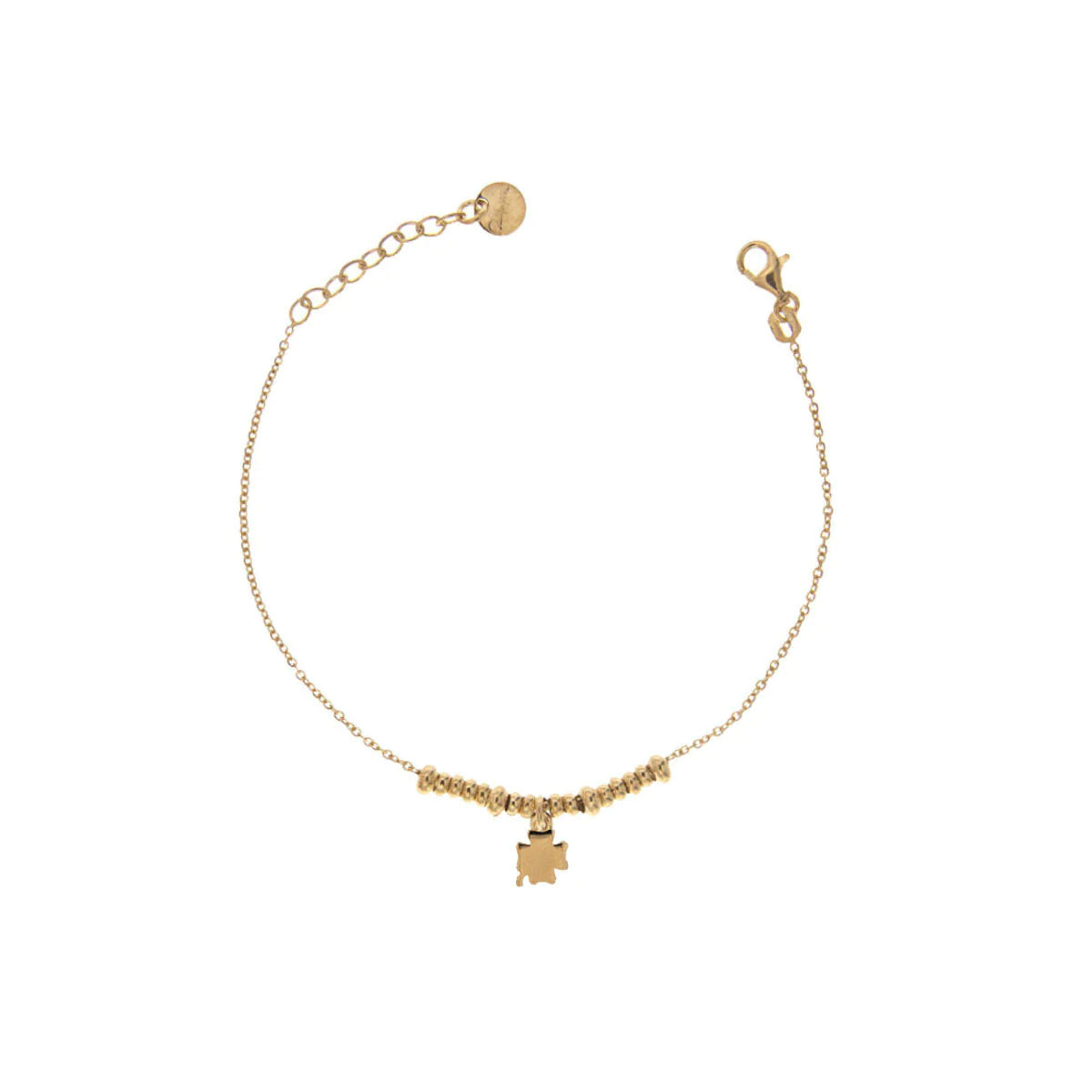 Bracciale donna Rue des Mille micro anelli - quadrifoglio BR-002 1SOG QUAD