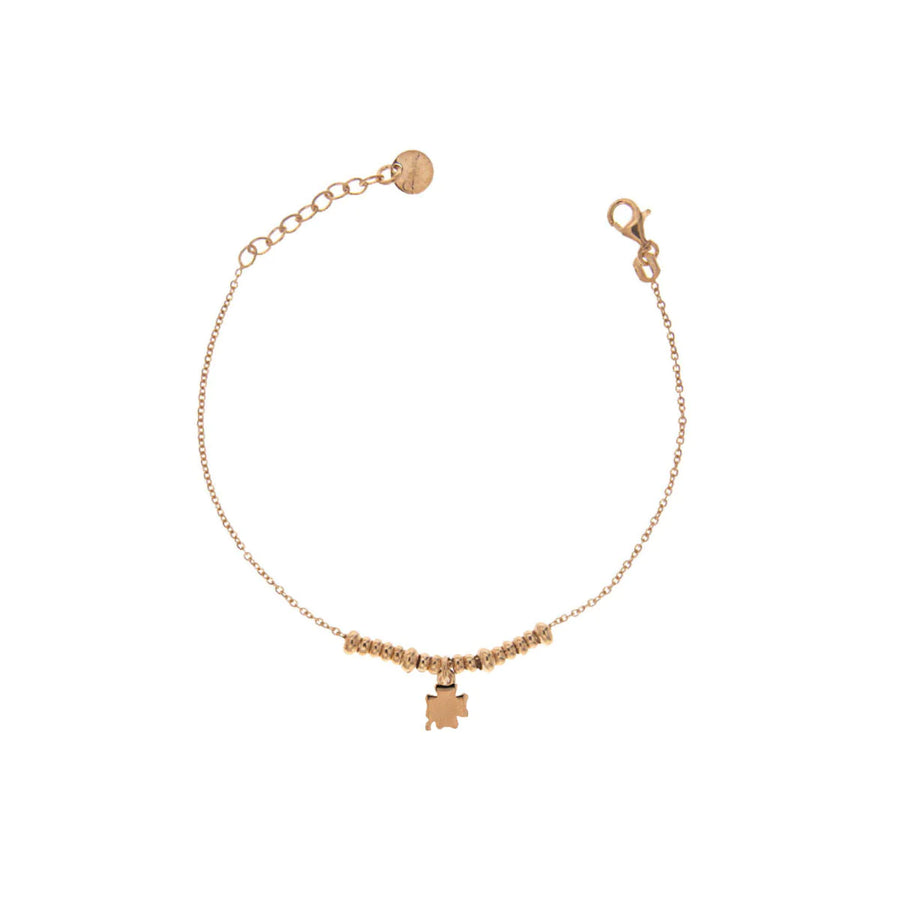 Bracciale donna Rue des Mille micro anelli - quadrifoglio BR-002 1SOG QUAD