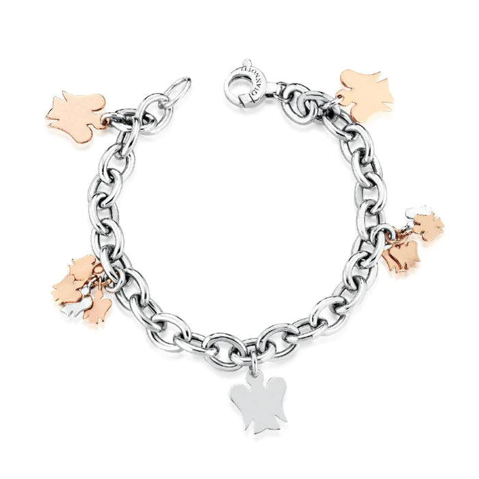 Bracciale donna Roberto Giannotti in argento con angeli GIA123R