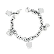 Bracciale donna Roberto Giannotti con angeli in argento GIA123