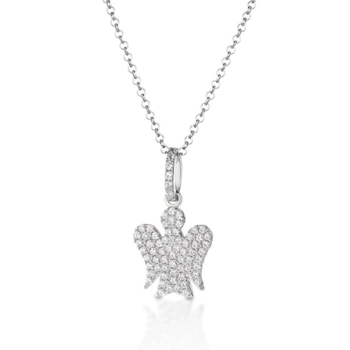 Collana donna Roberto Giannotti in argento con angelo GIA285