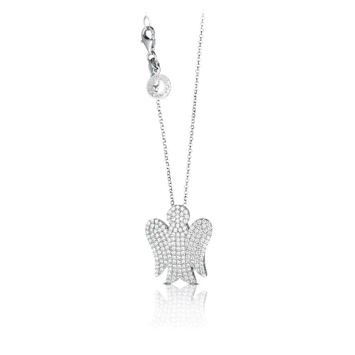 Collana donna Roberto Giannotti in argento con angelo GIA147