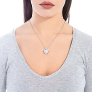 Collana donna Roberto Giannotti in argento con angelo GIA147