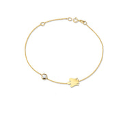 Bracciale donna Roberto Giannotti oro 9Kt con Angelo NKT371