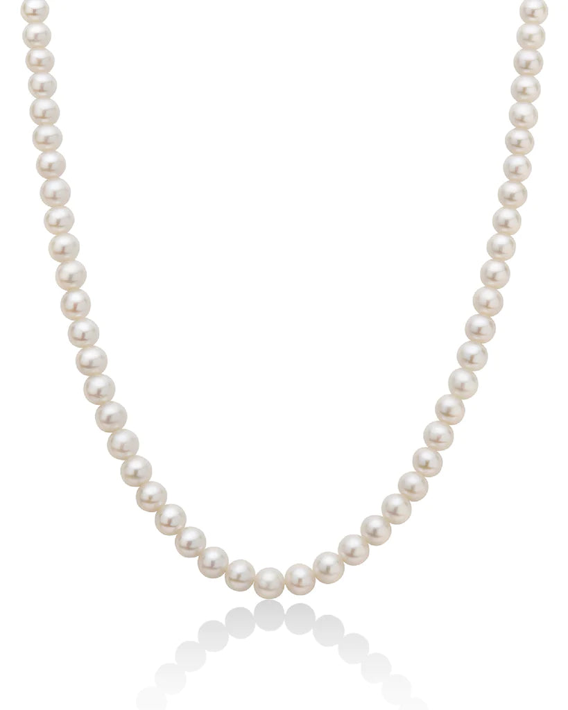 Collana donna Miluna in oro bianco con perle PCL4195V