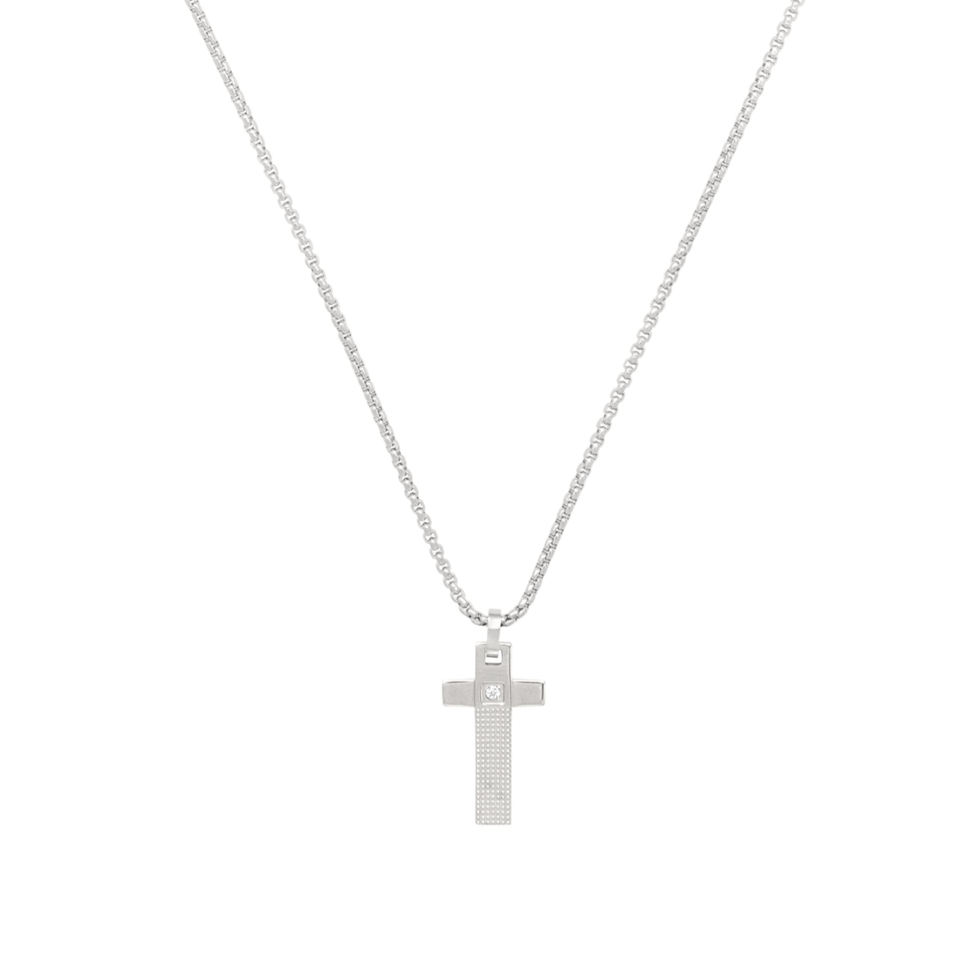 Collana Breil uomo Tag and Cross TJ3229