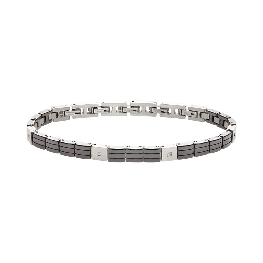 Bracciale Breil uomo Ceramic Brick TJ3270