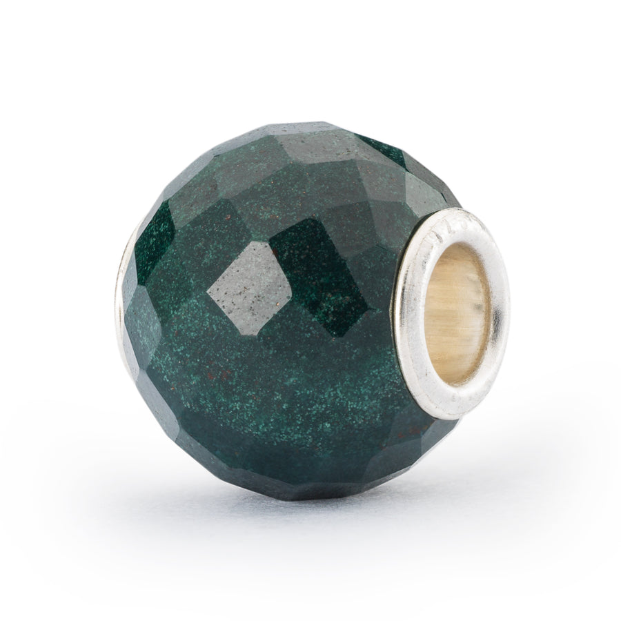 Trollbeads - Calcedonio Verde Rotondo Sfaccettato TSTBE-00034
