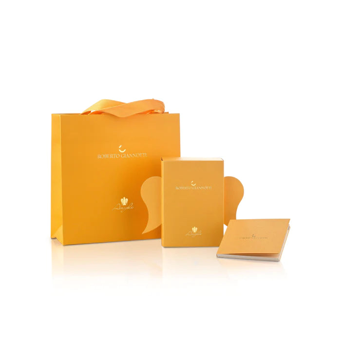 Bracciale donna Roberto Giannotti oro 9Kt con Angelo NKT371