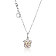 Collana Roberto Giannotti donna con Angelo in argento GIA334