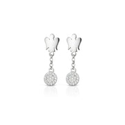 Orecchini donna Roberto Giannotti con angelo e paillettes GIA414